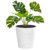 Time Treasure Home Ceramic-Look Resin Plant Pot