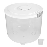 Time Treasure Home White Grain Storage Container