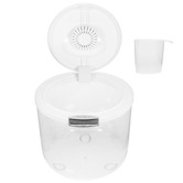 Time Treasure Home White Grain Storage Container