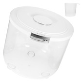 Time Treasure Home White Grain Storage Container