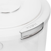 Time Treasure Home White Grain Storage Container