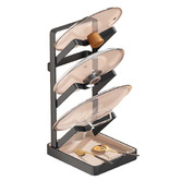 Time Treasure Home 3 Tier Carbon Steel Utensil Holder