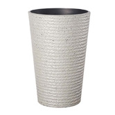 Time Treasure Home Ceramic-Look Resin Plant Pot