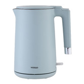 Time Treasure Home Bray 1.7L Stainless Steel Cordless Electric Kettle