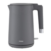Time Treasure Home Bray 1.7L Stainless Steel Cordless Electric Kettle