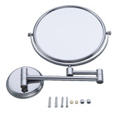 Time Treasure Home Penelope Round Stainless Steel Shaving Mirror