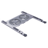 Time Treasure Home Foldable Aluminium Alloy Laptop Stand with Fan