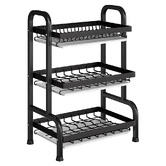 Time Treasure Home 3 Tier Dish Drying Rack