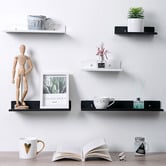 Time Treasure Home Wescott 400mm Aluminium Alloy Shower Shelf