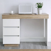 nordic white desk