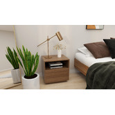 Nordic House Edwards Bedside Table