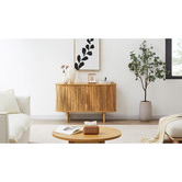 Nordic House Chandni Ribbed Sideboard