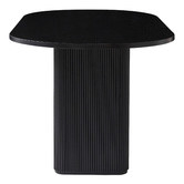 Nordic House Chandni Ribbed 180cm Dining Table