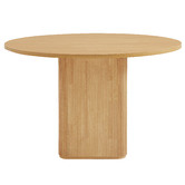 Nordic House Chandni Ribbed Round Dining Table