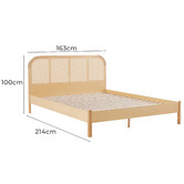 Nordic House Powell Bed Frame