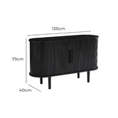 Nordic House Chandni Ribbed Sideboard