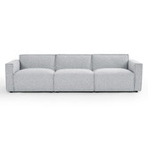 Nordic House Milla 3.5 Seater Upholstered Sofa
