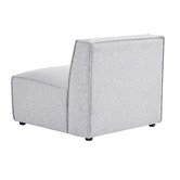 Nordic House Light Grey Milla 4 Seater Sofa