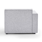 Nordic House Light Grey Milla 4 Seater Sofa
