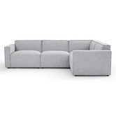 Nordic House Milla 4 Seater Upholstered Sofa