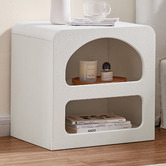 Nordic House Sora Textured Bedside Table