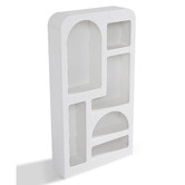 Nordic House Sora Textured Tall Shelving Unit