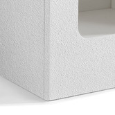 Nordic House Sora Textured Tall Shelving Unit