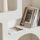 Nordic House Sora Textured Tall Shelving Unit