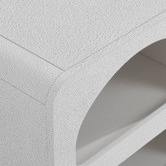 Nordic House Sora Textured Bedside Table