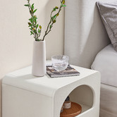 Nordic House Sora Textured Bedside Table