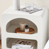Nordic House Sora Textured Bedside Table