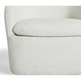 Nordic House Carrie Boucle Swivel Chair