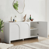 Nordic House Dome 3 Door Sideboard