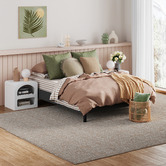 Nordic House Sora Textured Bedside Table