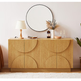Nordic House Dionne 4 Door Sideboard