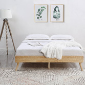 Nordic House Natural Case Bed Base