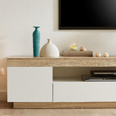 Nordic House 180cm Tia White TV Unit