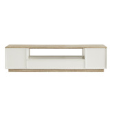 Nordic House 180cm Tia White TV Unit
