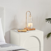 Nordic House Dome Wooden Bedside Table