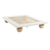 Nordic House Telma Boucle Bed Base