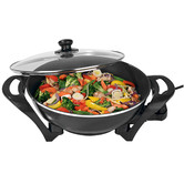 Grafton Home Goods Black 4.5L Electric Wok