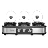 Grafton Home Goods 3 Pot Slow Cooker Set