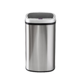 Grafton Home Goods Silver Stainless Steel Auto-Sensor Rubbish Bin