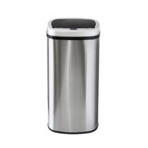 Grafton Home Goods Silver Stainless Steel Auto-Sensor Rubbish Bin