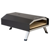 Grafton Home Goods 4 Piece Black Gas-Fired Pizza Oven Set