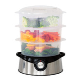 Grafton Home Goods Veda 3 Tier Food Steamer