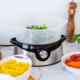 Grafton Home Goods Veda 3 Tier Food Steamer