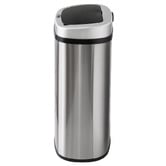 Grafton Home Goods Silver Stainless Steel Auto-Sensor Rubbish Bin