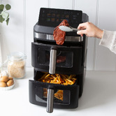 Grafton Home Goods Atchison 13L Dual Zone Air Fryer with Display