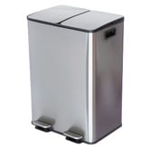 Grafton Home Goods Newton 60L Stainless Steel Dual Bucket Rubbish Bin